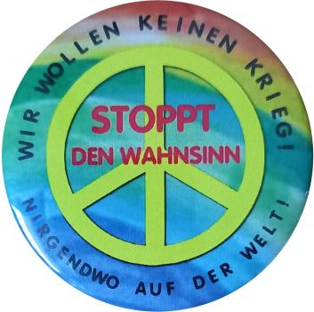 Anti Kriegs Button