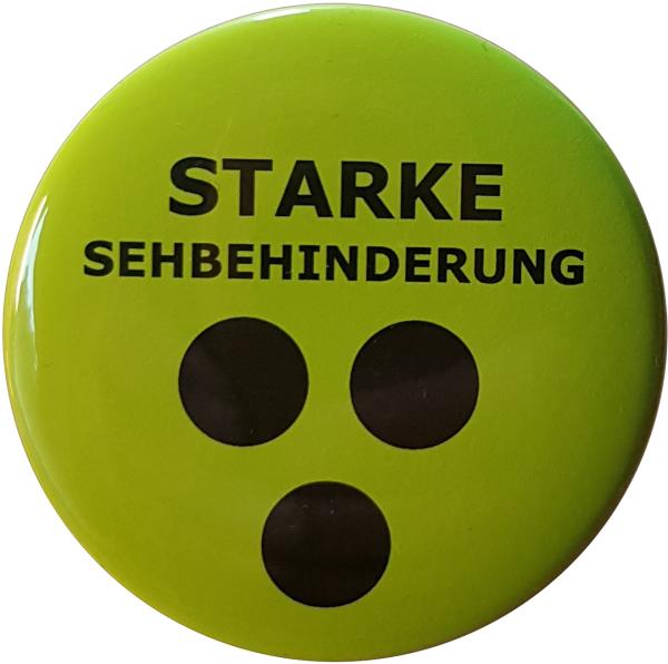 Anstecker ich sehe nicht gut
