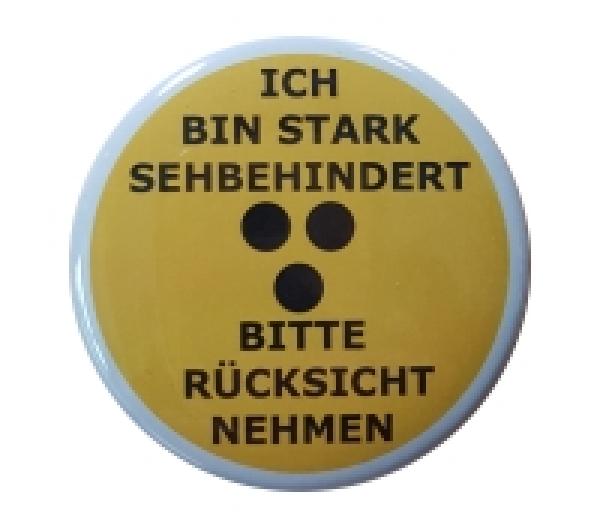 STARKE SEHBEHINDERUNG  langer Text.